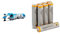 BRIO World 33506000 - BRIO World Reisezug (batt.betrieben) & Amazon Basics Performance Batterien Alkali, AAA, 8 Stück (Design kann von Darstellung abweichen)