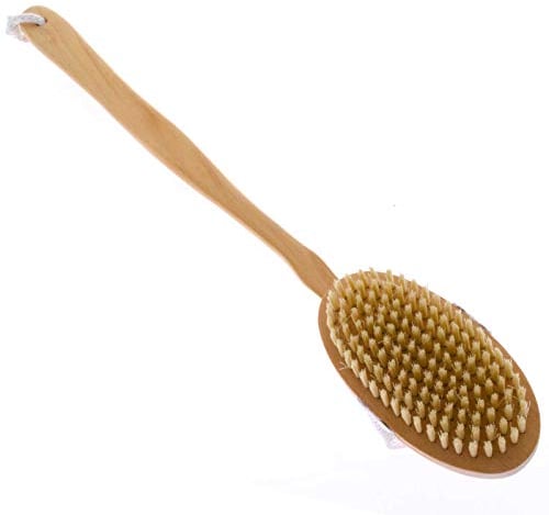 SIDCO Badebürste Rückenbürste Saunabürste Badebürste Massagebürste Bürste Holz