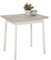 Hela Esstisch Trier 2 | ausziehbar | Betonoptik Weiß | B/T/H 75-112x55x74cm