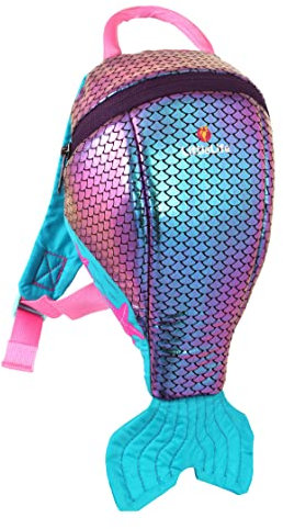 LittleLife Animal Toddler Backpack With Safety Rein, Mermaid
