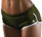 Kipro Damen Compression Sports Shorts Yoga Running Fitness Stretch Tights Kurze Hosen ArmyGreen XL