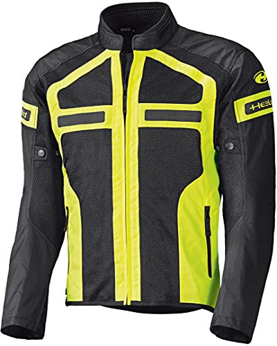 Held 62030-00/058 2XL Tropic 3.0 Motorradjacke XXL schwarz fluoreszierend gelb, Schwarz, fluoreszierendes Gelb, XXL