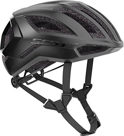 SCOTT Centric Plus Rennrad Fahrrad Helm Stealth schwarz 2025: Größe: L (59-61cm)