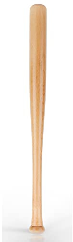 Mazza da baseball in legno EmpireAthletics - lunghezza 33 pollici / 84 cm - mazza da baseball con impugnatura antiscivolo - mazza da baseball per allenamento sportivo all'aperto - alluminio
