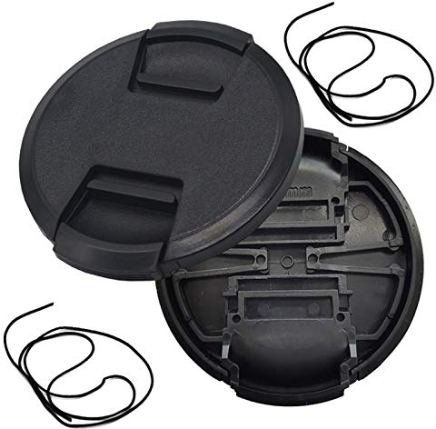 Objektivdeckel zum Aufstecken für Sony FE 24–70 mm f/2.8 GM, FE 16–35 mm f/2.8 GM Sony Alpha A7R IV A7R III, für Nikkor 24–70 mm f/2.8 Objektiv, 2 Packungen