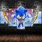 yuanjun Puzzle 5 TLG Kunstdruck Modern Wandbilder Design Tapete Bilder Drucke Leinwand Wandkunst Wohnkultur Gem?Lde Poster Mehrteilig XXL Sonic The Hedgehog 2020 Poster