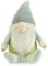 com-four® Premium Weihnachts-Wichtel in XL - Weihnachtsdekoration - winterliche Figur als Dekoaufsteller - niedlicher Kobold als Raumschmuck - Zwerg mit Zipfelmütze