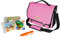 PUNALU TipToi Tasche, Tasche für TipToi Stift & TipToi Bücher, Büchertasche mit Platz für 2 Stifte und 11 Bücher, TipToi Starterset (rosa)