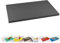 Schneidbrett, Gastro Schneidebrett Kunststoff Küchenbrett Schneidebretter, in (XL oder XXL) (Schwarz, (XL) 30 x 50 x 2 cm)