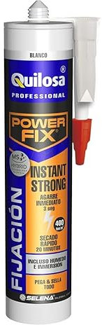 ADHESIVO SELLADOR POLIM BLANCO MS POWER FIX QUILOSA 290 ML