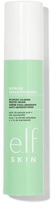 e.l.f. SKIN Blemish Breakthrough Calming Water Cream, Lightweight Blemish-Fighting Face Moisturiser, Prevents New Blemishes & Calms Skin