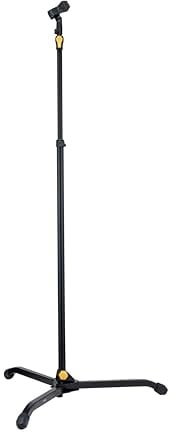 Hercules Microphone Stand, 103-168 cm, EZ Height, Three-Legged, Tiltable