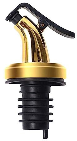 1 Stücke Flasche Ausgießer Ausgießer Stopper Dispenser Olivenöl Sprayer Schnaps Flip Set Wein Küche C0P4 Werkzeuge langlebig Essigflaschenverschluss große Elch-Harz-Düse Ölflasche