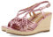 GIOSEPPO Glide, Sandalo Espadrillas con Zeppa Donna, Rosa, 40 EU