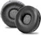 75mm Almohadillas Auriculares, QeeFop 1 Par 75mm Almohadillas de Repuesto Universal Cojín para Sony JBL ATH Philips Sennheiser (Negro)