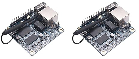 Fegtrty 2X für Zero 512 MB Entwicklung Platine + Weißes Schutz Gehäuse, H3 Öffnen- Mini Single Board Set mit Vier Kernen