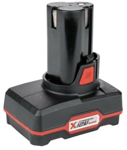 FB Supplies Parkside PAPK 12 B3 Lithium-Ion Battery 12V 4 Ah Compatible with All Parkside X Series 12 Volts Devices 4ah Battery 2x More Power than Standard 2ah