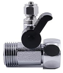 Kugelhahn Kugelhahn 1/2 bis 1/4 bleifreier Speisewasseradapter T-Stück Kugelhahn Wasserhahn SFitting Anschluss Wasserfilter Für Trinkwasseranlagen
