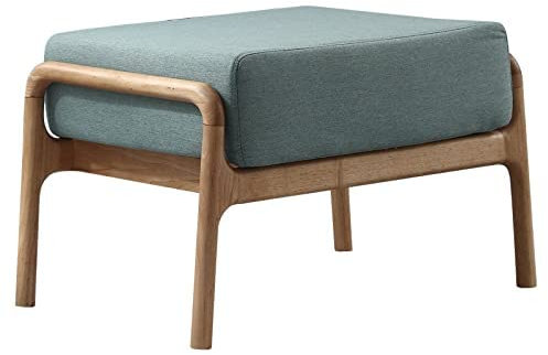 LHIKAGF Fußhocker Gummiholz Walnuss Hocker Luxus 67cm Nordic Echt Massiv Sofa Stuhl Tür Seite Schuhe Fußhocker Fußstütze Bank Fußhocker Fußstütze