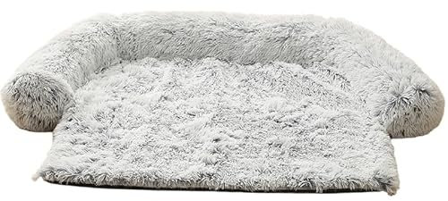 Haustierstolz® - Das Original Sofa- und Möbelschutz (S (80cm x 75cm),Grau)