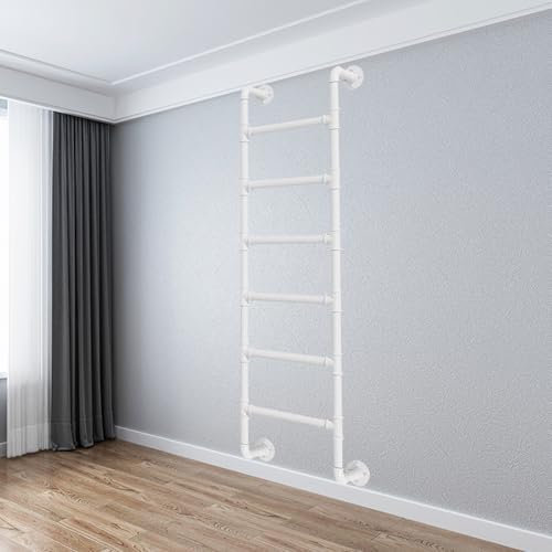 Scala di uscita dal seminterrato, scala di fuga dal pozzo della finestra, scala per soffitta letto alto, scala da garage per soppalco ferro battuto, scala di uscita dall'ingresso 3,3-9,8piedi Junvstor