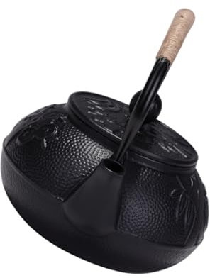 IMIKEYA Bouilloire Fonte Pour Thé Bouilloire Élégante Et Multifonction Pratique Pour Cuisinière