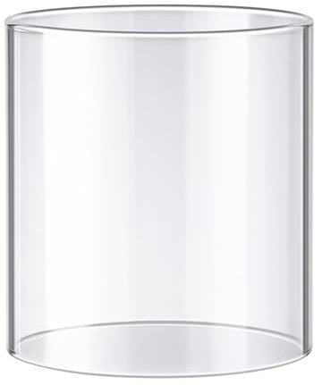 FATCANMA Accesorios de farol de camping, para linterna Coleman, pieza de repuesto de globo de vidrio (transparente), forma estándar, linternas de propano alimentadas por Coleman