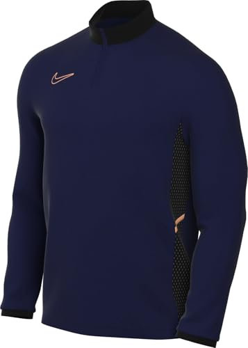 Nike Men's Dri-Fit Acd25 Dril Br Blouse Blue Void/Black/Orange Pulse M