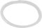 Zerodeko Silicone Sealing Ring for Pressure Cooker Replacement Gasket Airtight Seals Dishwasher Safe 3l Rice Cooker Compatible