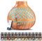 Aeshory 550ml Aroma Diffuser Mit 12 x 5ml Ätherische Öle, Ultraschall Aromatherapie Diffuser Mit Fernbedienung, 7 Farbigem LED Licht, 4 Timer, Automatische Wasserlose