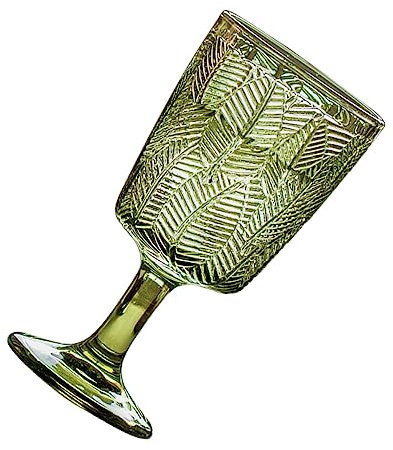 OFFSCH Vino de Vidrio con Vaso Vintage de Bebidas de Cócteles y Uso Diario