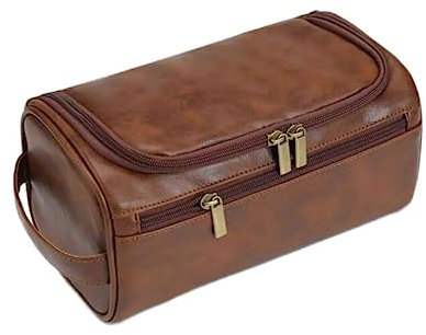 Toilet Bag, Men's Portable Makeup Bag, Business Large Capacity Travel Cosmetics Storage Bag
