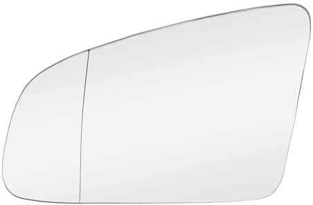 Wing Mirror Glass Para A3 8P A4 B6 B7 A6 C6 4F 2005-2008 Espejo Retrovisor Lateral Derecho Cristal Espejo Retrovisor Coche Pegamento Para Espejo Retrovisor Cristal de espejo(Izquierda)