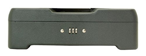 Helix 12 inch Combination Lock Cash Box - Black