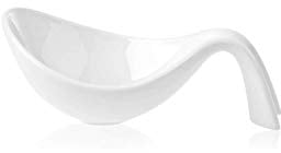 Villeroy und Boch - Flow Amuse Bouche-Schälchen, Dipschale, für Snacks/Vorspeisen/Desserts, Premium Porzellan, spülmaschinengeeignet, weiß, 30 ml
