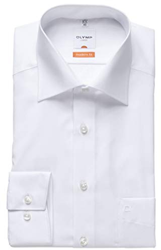 Herren Langarmhemd Luxor Modern Fit weiss Gr.47