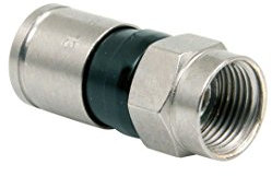 Triax F-Kompressionsstecker EX 6-49/83 für Kabel 4,6mm Koax-Steckverbinder 5702663500952