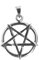 Kiss of Leather Pentagramm Anhänger aus 925 Sterling Silber Nr. 137