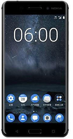 Nokia 6 Smartphone Size 5.5 Inch/13.97 cm Full HD Screen, 32 GB Android Nougat Black