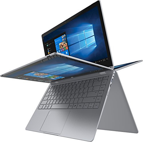 TREKSTOR PRIMEBOOK C13 WiFi / Volks-Laptop, 33,8 cm (13,3 Zoll) Convertible Laptop (Intel Celeron N3350, 64GB interner Speicher, 4GB RAM, Win 10 Home, QWERTZ Tastatur) silber