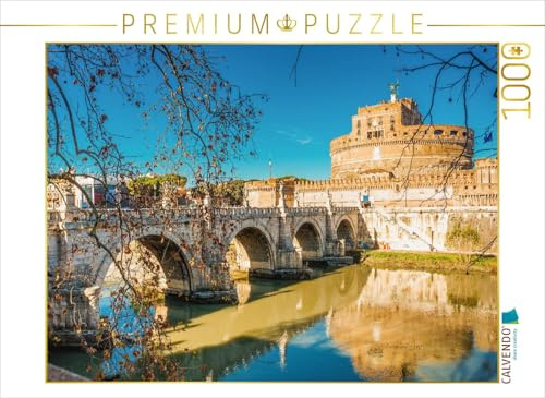 CALVENDO Puzzle Ponte Sant'Angelo/Rom | 1000 Teile Lege-Größe 64 x 48 cm Foto-Puzzle für glückliche Stunden