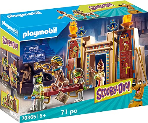 PlayMOBIL SCOOBY-DOO! 70365 Adventure in Egypt, for Children Ages 5+