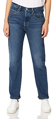 Levi's 501 Crop Vaqueros, Salsa Charleston Outlastd, 26W / 26L Mujer
