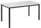 Schreibtisch u. Besprechungstisch mit schwarzem Tischgestell | Konferenztisch Bürotisch Computertisch Mehrzwecktisch Arbeitstisch PC-Tisch Homeoffice-Tisch (weiß, 200 x 80 x 77,5 cm)
