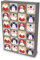itenga Adventskalender 32,5x21cm zum Füllen 24 Schachteln zum Befüllen Würfel Form 5x5cm mit Zahlenstickern Weihnachtsfiguren
