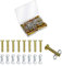 AIEX 20 Set Scherstifte und Splinte für Schneefräse, 20 Stück 738-04124 20 Stück 714-04040 Shear Pin Cotter Pin Set für MTD Cub Cadet Troy-Bilt Craftsman Schneefräsen…