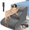 Zvonema Hundetreppe, Hundetreppe für Kleine Hunde, Abnehmbar Hunderampe, Wasserdicht Hunde Treppe, Waschbar Tragbar Haustiertreppe für Sofa Bett, Katzentreppe aus Schwamm, Senden 1 Fusselrollen