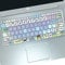 WSLUCKO Keyboard Cover Skin for HP Chromebook 11 x360 11.6,G2/G3/G4/G5/G6 EE/G7 EE 11.6, 14-ca 14-ak14-X Series/HP Chromebook 14 G2 G3 G4 Keyboard Protector,Cute Cat