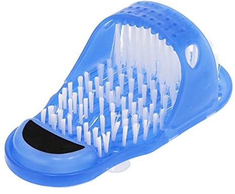Alvinlite Fußwäscher Fußreiniger Waschbürste für Dusche Boden Spas Massage, Slipper zum Peeling Reinigungsfuß 1 Paar Fußschrubber