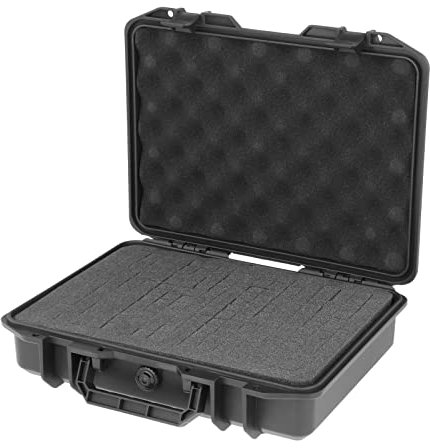 Werkzeugkoffer Hartschalenkoffer Aufbewahrung Tragbar Universal Trageschutz Kompakt Wasserdicht Anti Impact mit Schwamm Outdoor für Kamera Instrument